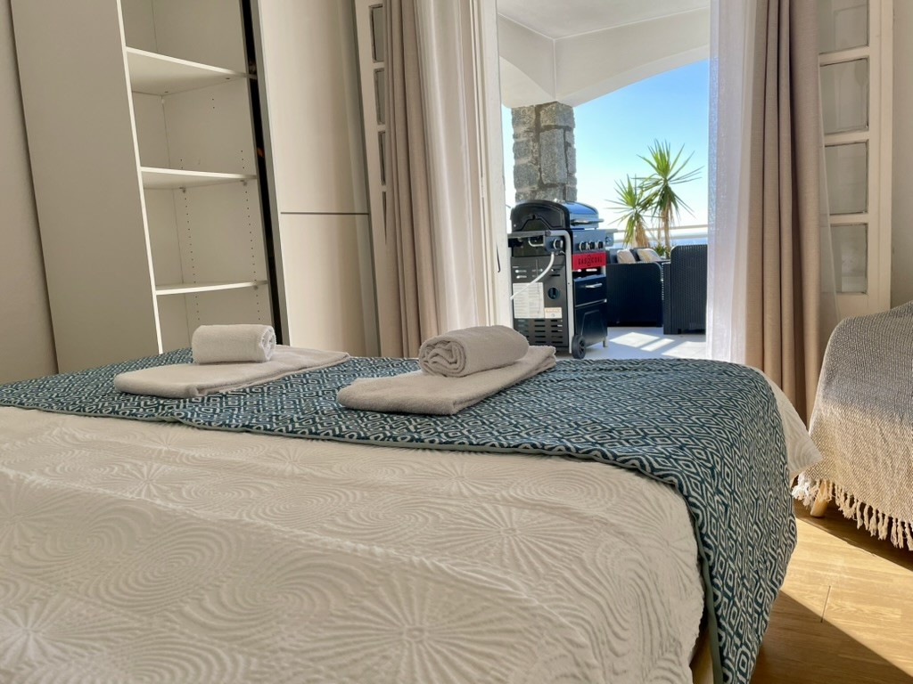Chambre avec vue terrasse à Villa Montalbo