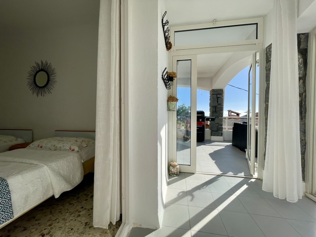 Chambre avec vue terrasse à Villa Montalbo