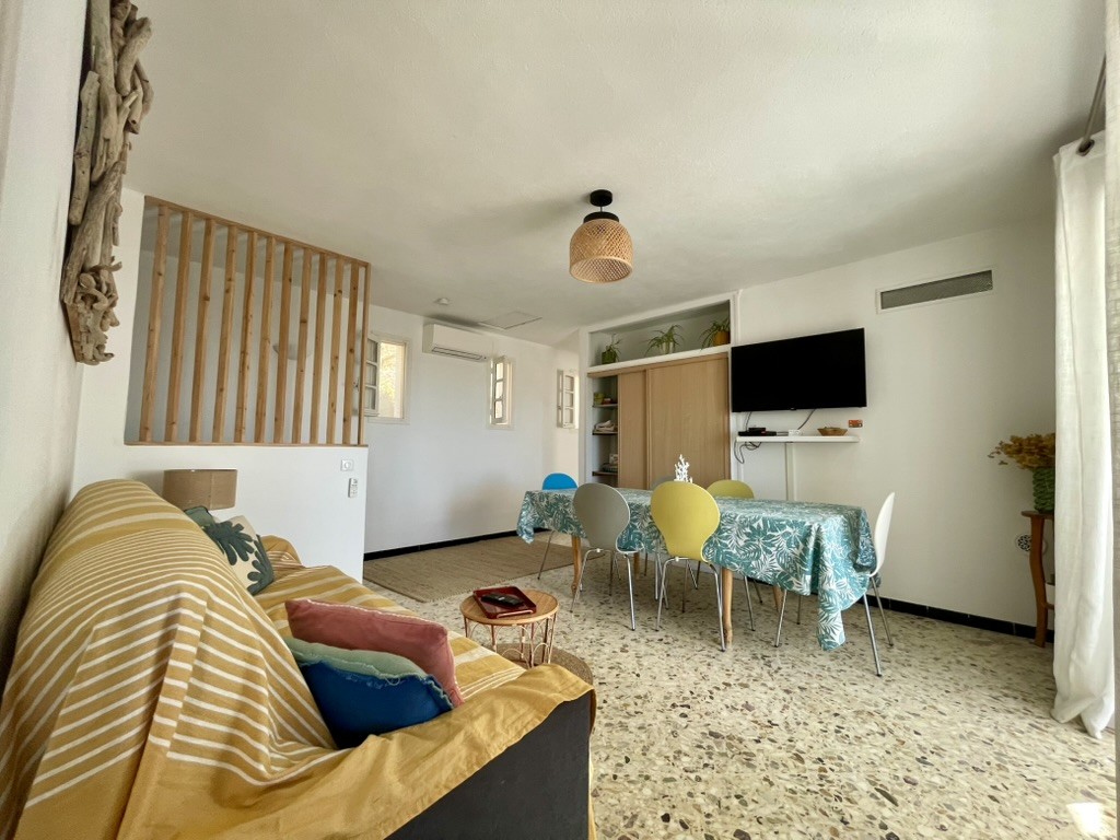 Salon de Villa Montalbo à Cargèse
