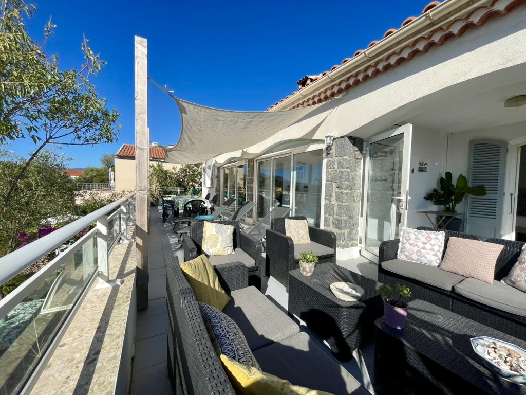 Terrasse de Villa Montalbo à Cargèse