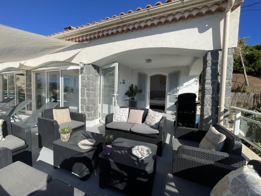 Terrasse de Villa Montalbo à Cargèse