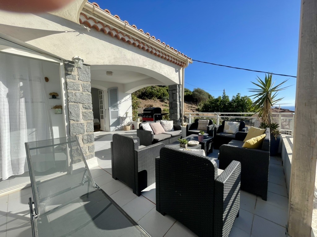 Terrasse de Villa Montalbo à Cargèse
