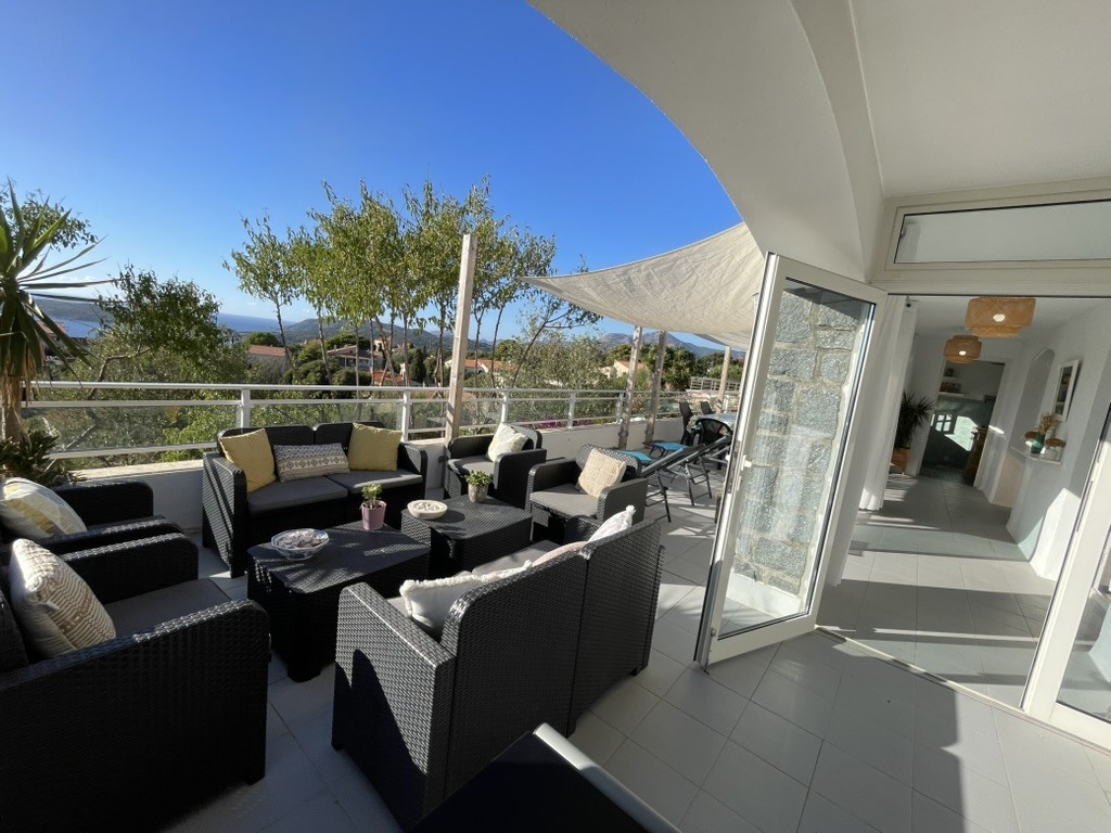 Terrasse de Villa Montalbo à Cargèse